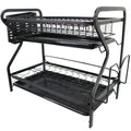 2-Tier Dish Rack -Black